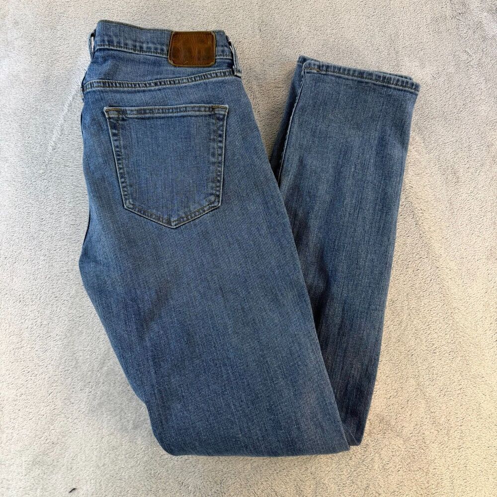 Abercrombie & Fitch Langdon Slim Jeans Men Stretch Blue 34x36